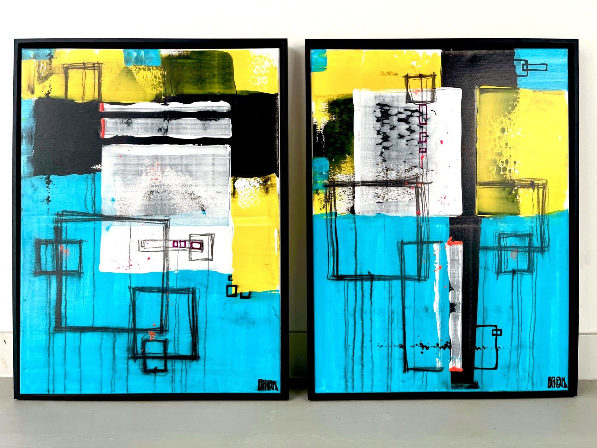 Fields in tention no.1 en 2. (2-luik)