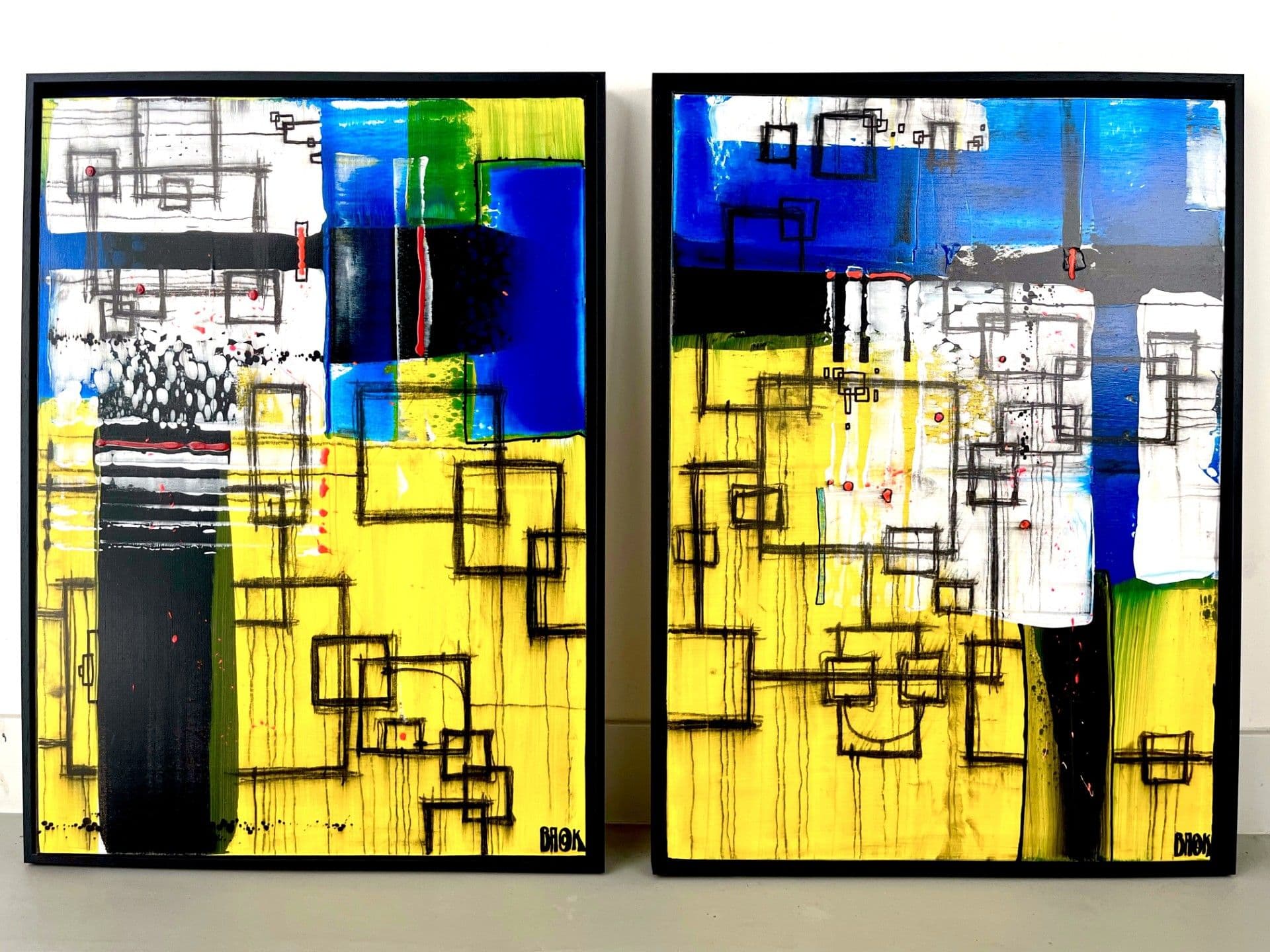 Fields in tention no.9 en 10. (2-luik)